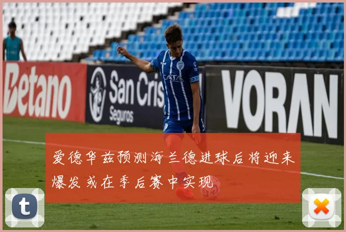 爱德华兹预测海兰德进球后将迎来爆发或在季后赛中实现